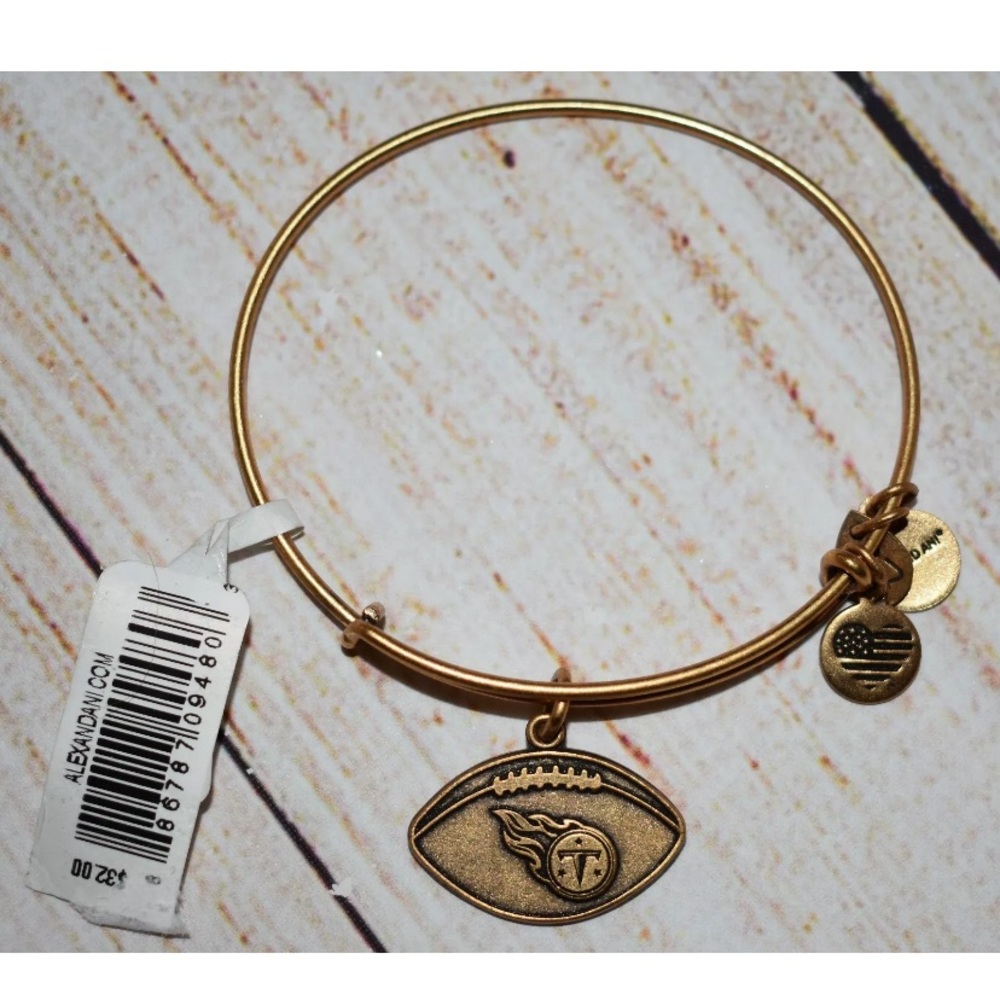 New Alex and Ani Gold Tennessee Titans Bracelet